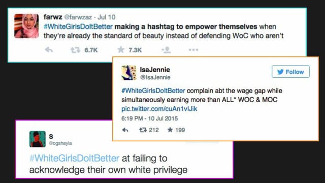 #WhiteGirlsDoItBetter